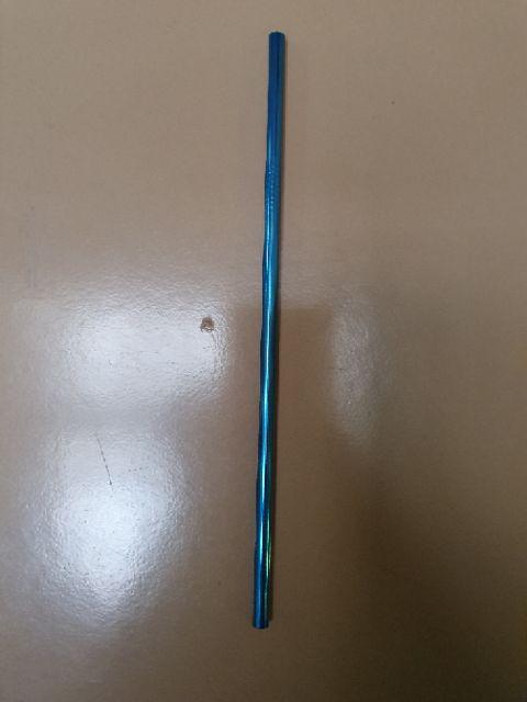 Stainless Straw Straight - Blue
