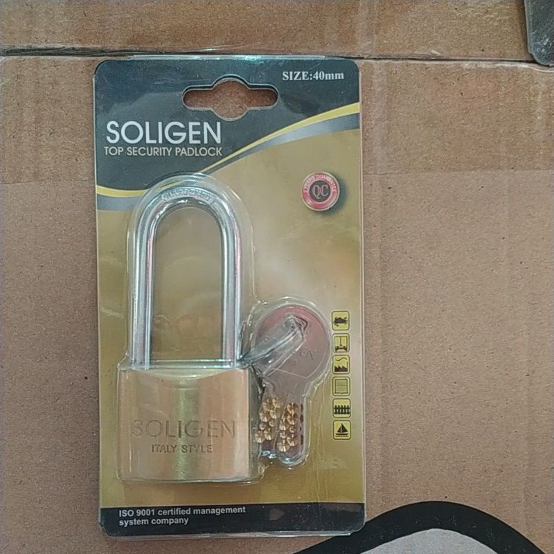 Gembok 40mm panjang soligen