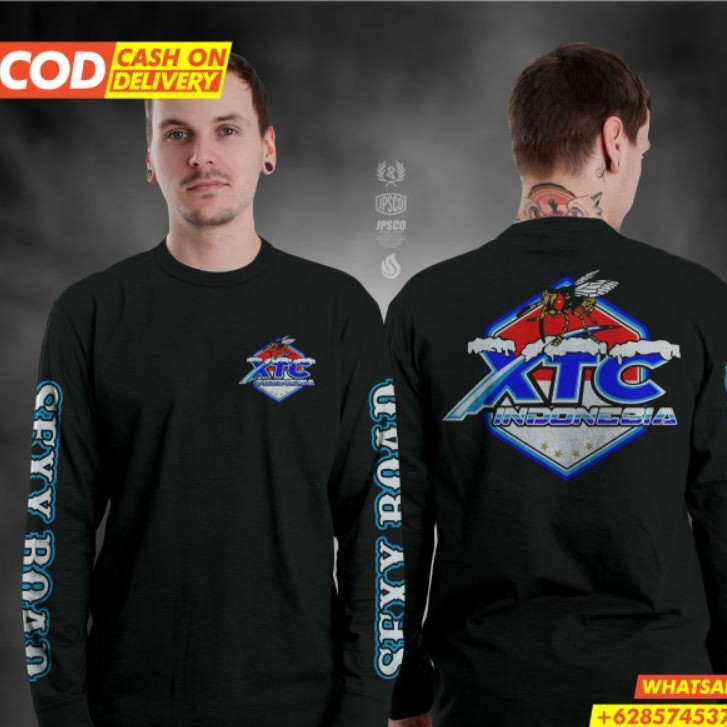 Baju Atasan Kaos Distro Motor Pria Premium Lengan Pendek Terbaru Keren 2022 XTC Indonesia