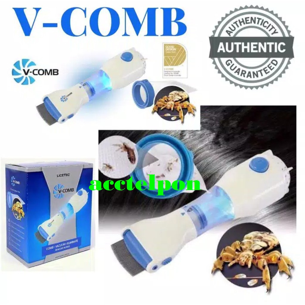 Sisir Vacum Kutu V Comb Vaccum Kutu sisir penghilang kutu