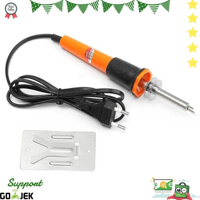 

Yarboly Alat Lukis Bakar Wood Burning Pen Pyrography Set 30W - ESI01