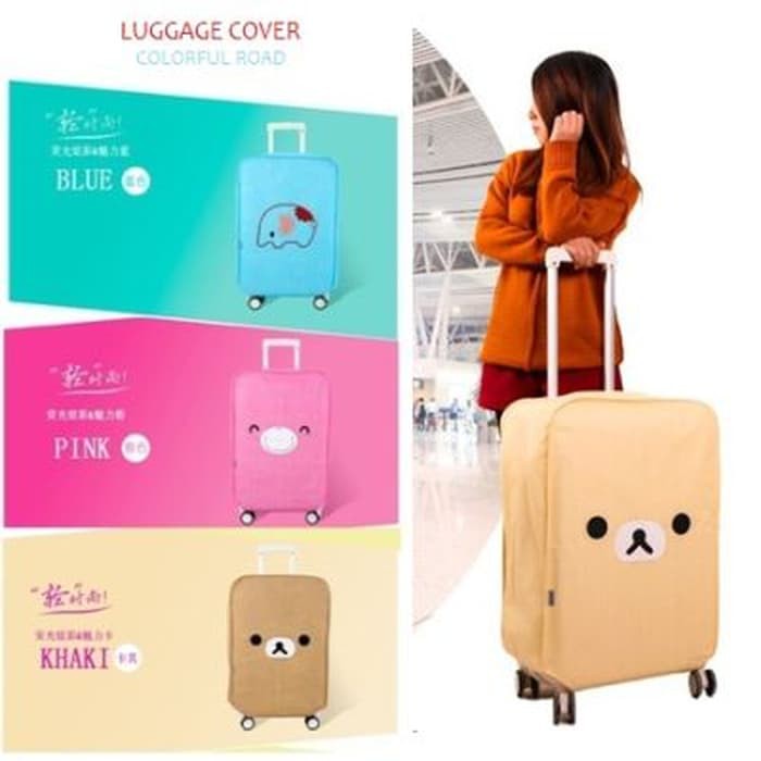Sarung Koper Gbr Karakter Kartun   Penutup dan Pelindung Koper