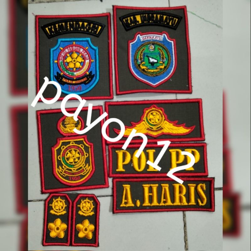 bordir timbul POL-PP