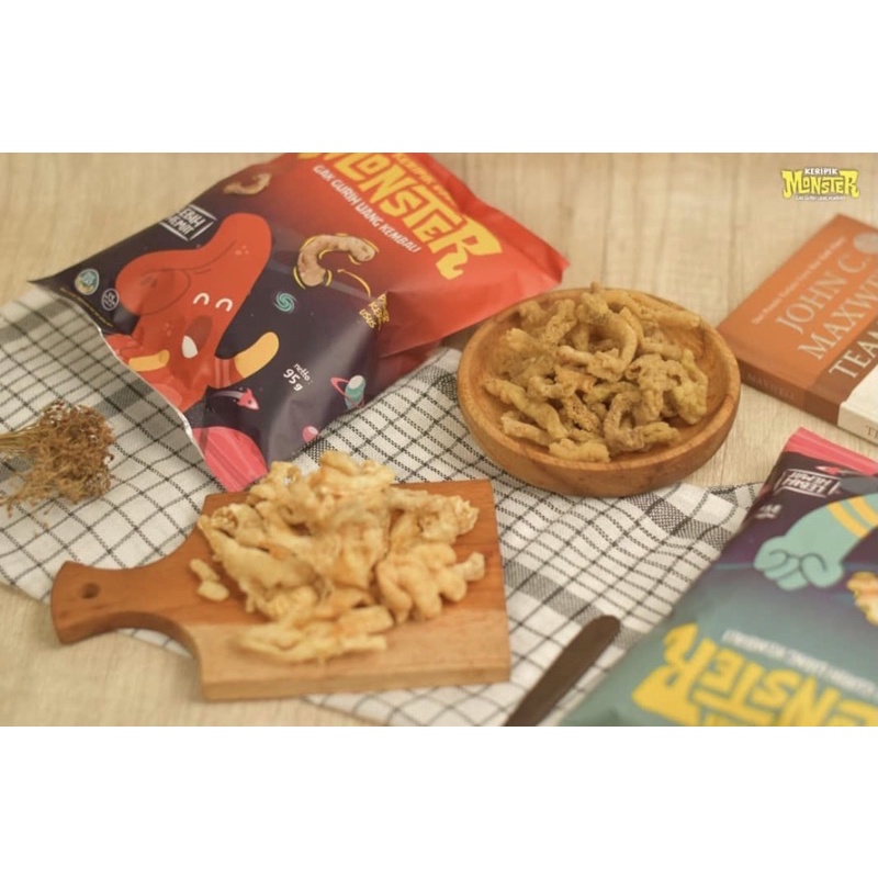 

Keripik Usus & Keripik Ceker Monster