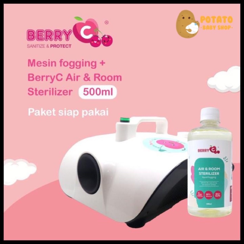 BerryC Mesin Fogging Set - Alat Fogging Berry C FREE LIQUID