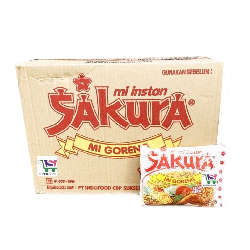 

Mie Instant Sakura Mi Goreng Jadul Legend 1 DUS isi 40 pcs