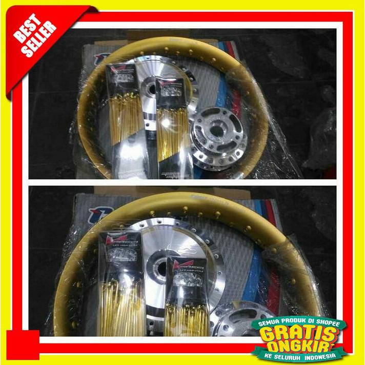 EKSKLUSIF!!! 1SET VELG COMET MIO,BEAT,VARIO RING 14
