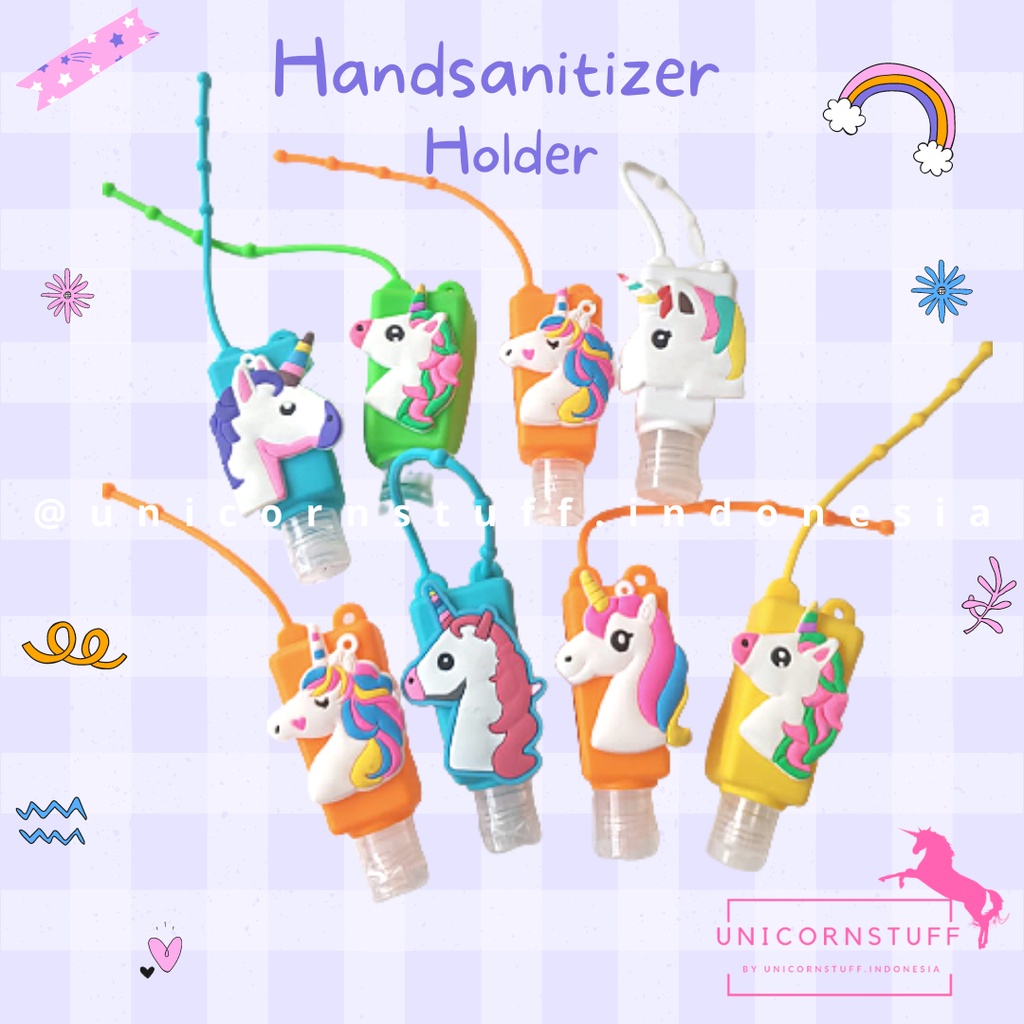 Hand sanitizer Unicorn Handsanizer Gantungan Tas Anak Sekolah Antis