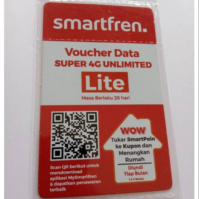 Voucher Smartfren Unlimited Lite