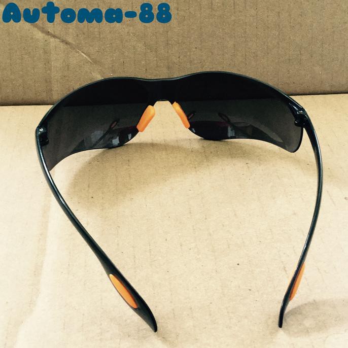 Kacamata Safety Hitam Keren Murah Safety Glasses Black Safety Googles Automa88 Segera Beli
