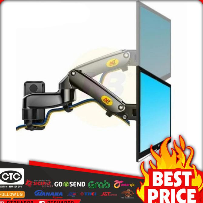 Bracket Monitor NB F150 17"-27" Gas Spring