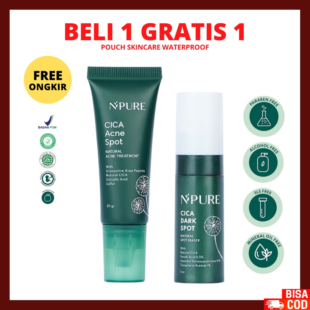 [ FREE GIFT ] NPURE SPOT TREATMENT ACNE SPOT/DARK SPOT 20gr