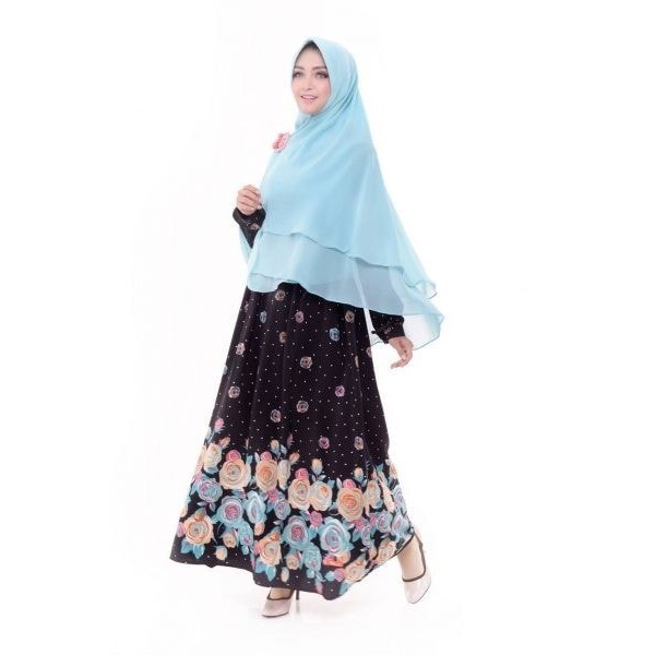 BAJU MUSLIM GAMIS SYAR'I NIBRAS NS 17 ( XS, S, M, L, XL)