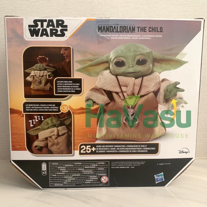 Hasbro STAR WARS Mandalorian The Child atau Galactic Snackin' Grogu Animatronic