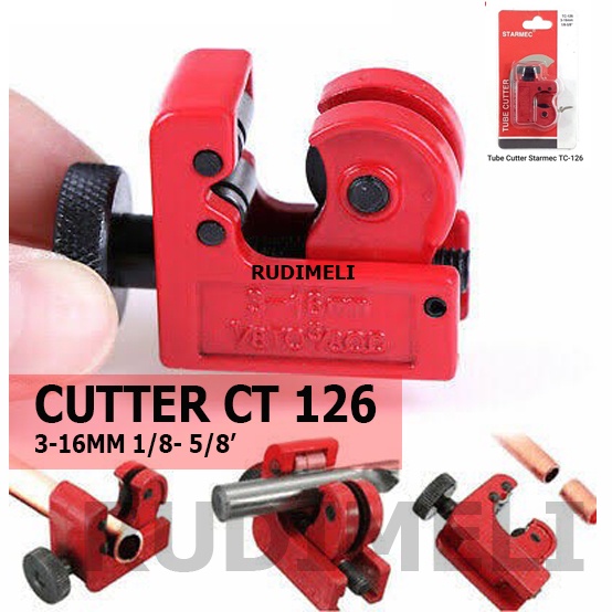 CUTTER PIPA TEMBAGA UKURAN 1/8 SAMPAI 5/8 CT-126