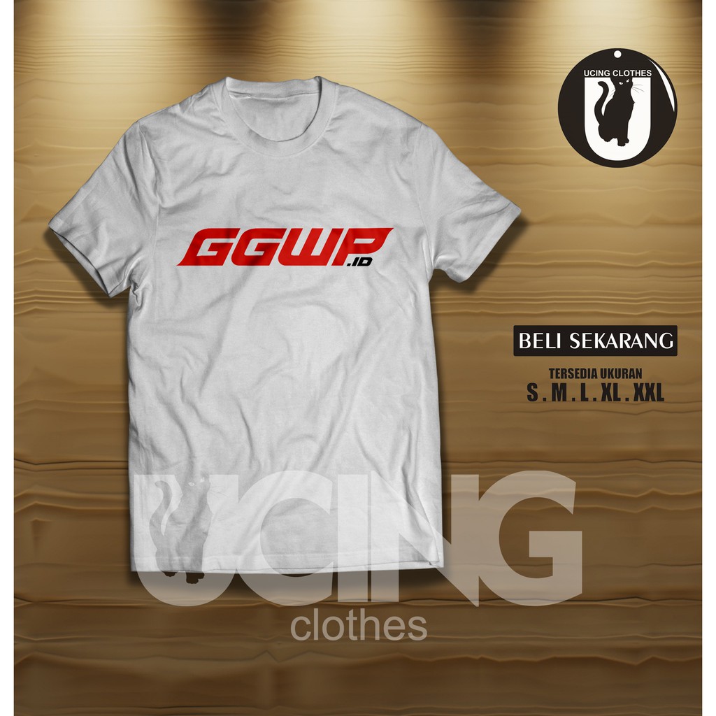 Kaos Baju GGWP Kaos Game Website