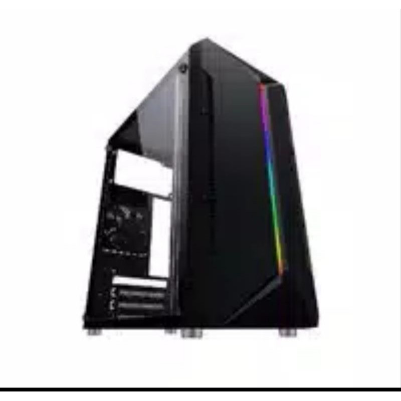 PC Gaming Intel Core I7 2600 RAM 16GB VGA GT 1030 2GB Include 24 Inch Curved + Rexus VR1