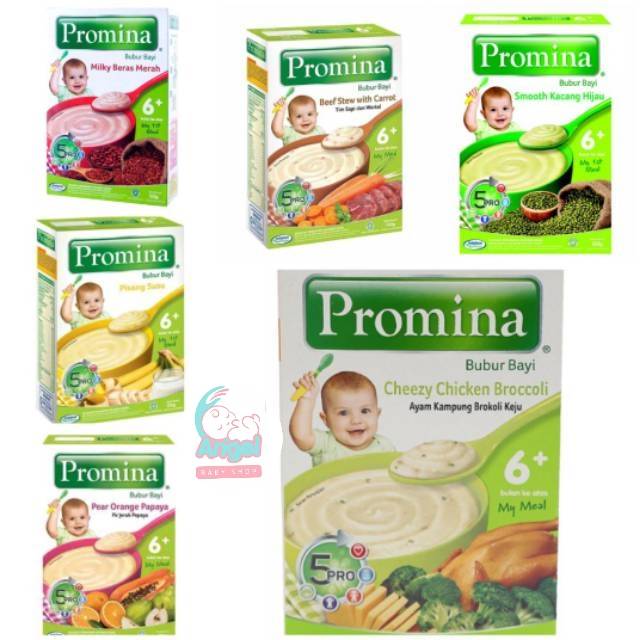 Promina Bubur Bayi 6 + ( bln ke atas)