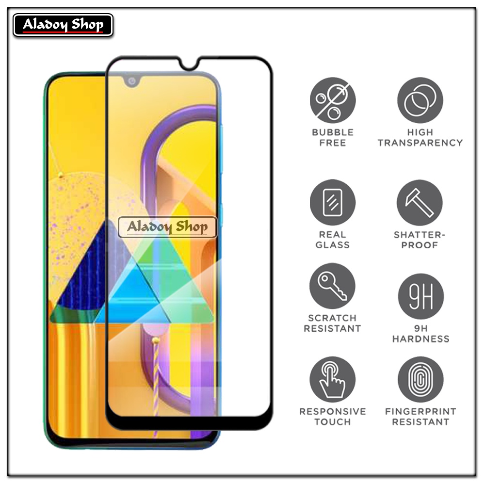PAKET 2 IN 1 Tempered Glass Layar Samsung M30S Free Tempered Glass Camera