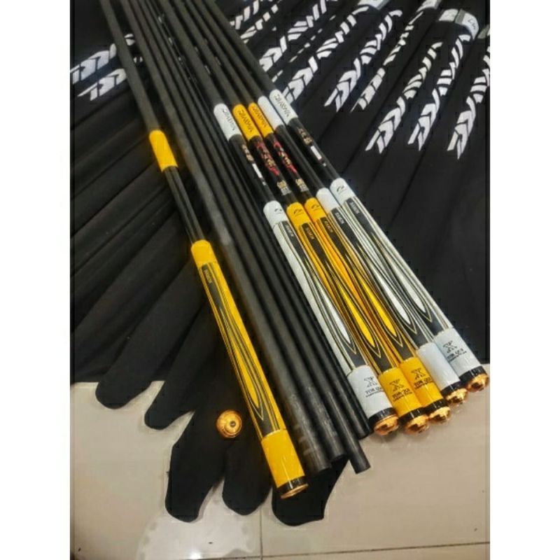 Joran Pancing Tegek Carbon 450 DAIWA HAMON GOLD IMPORT