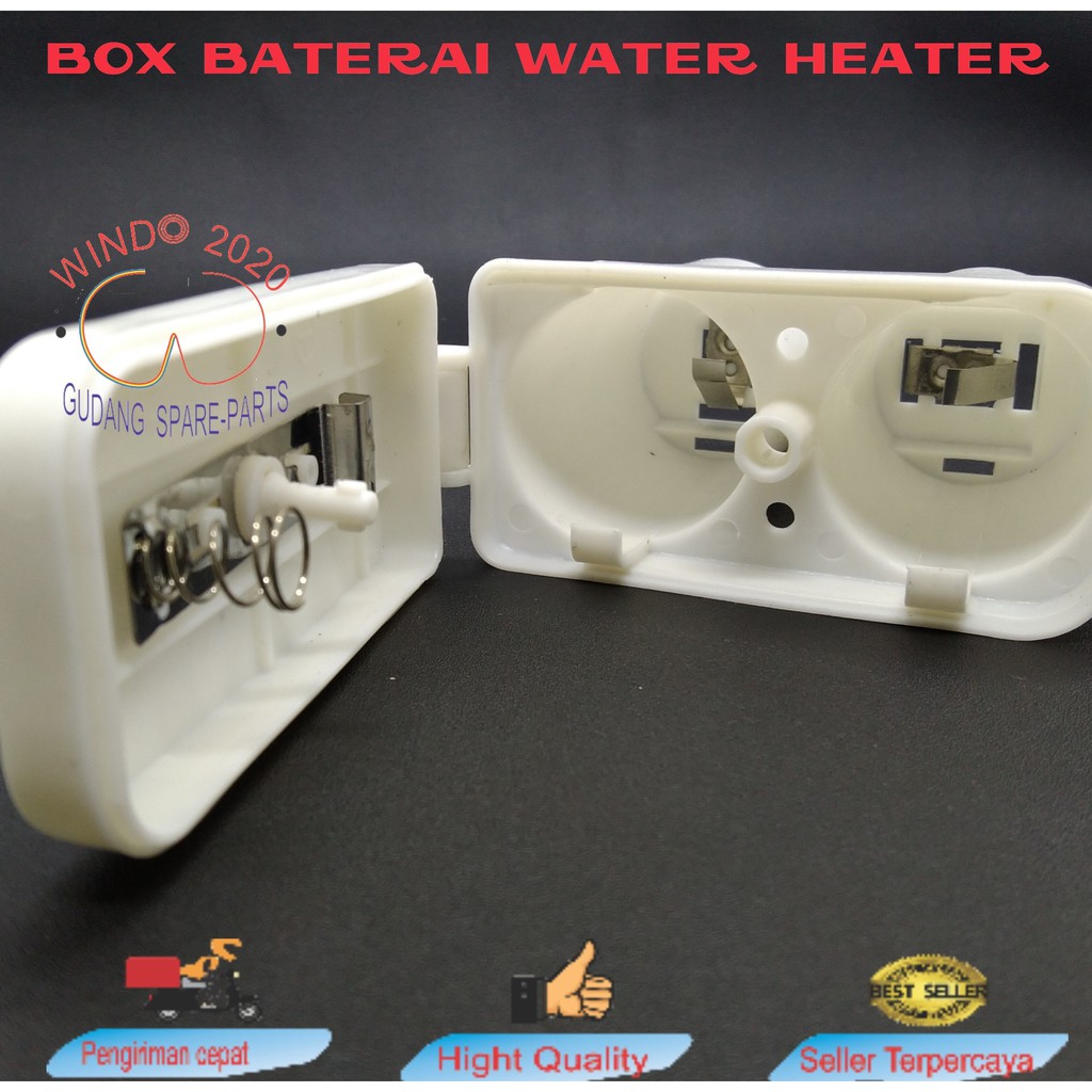 BOX BATERAI WATER HEATER GAS | TEMPAT BATEREI WATER HEATER GAS | KOTAK BATERAI WATER HEATER GAS LPG