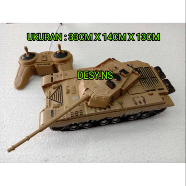 tank with remote control