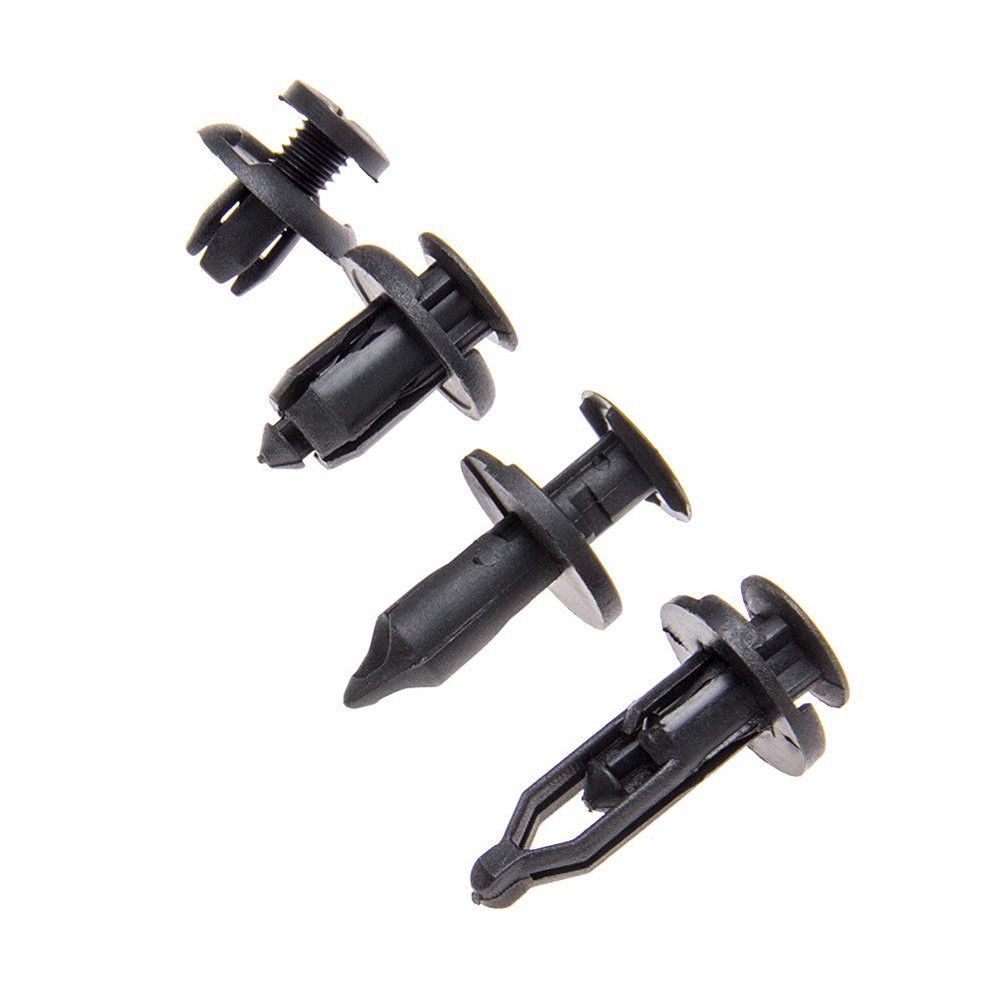 40pcs Fastener Push Pin Auto Body Fastener Pengganti Klip Penahan Mobil Bumper Fender Liner Type Klip Penahan Klem Paku Keling Kit