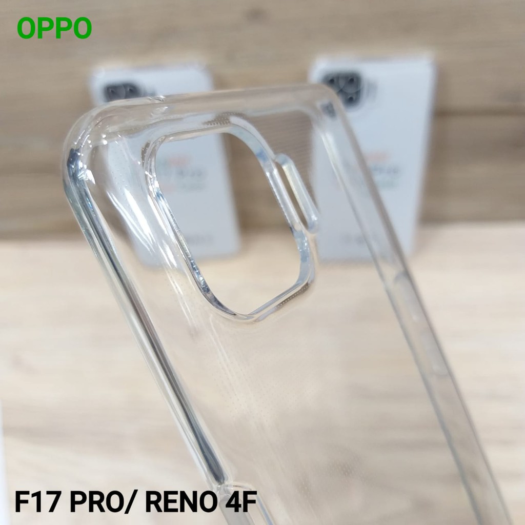 CC- CASING Oppo A16, A74 5G, A74 4G/A95 4G, FIND X3/X3 PRO, Reno 2F, RENO 4F/F17 PRO,  A15/A15S SOFT CASE BENING TEBAL 2.00MM SILIKON CLEAR CASE JELLY CASE TRANSPARANT OEM