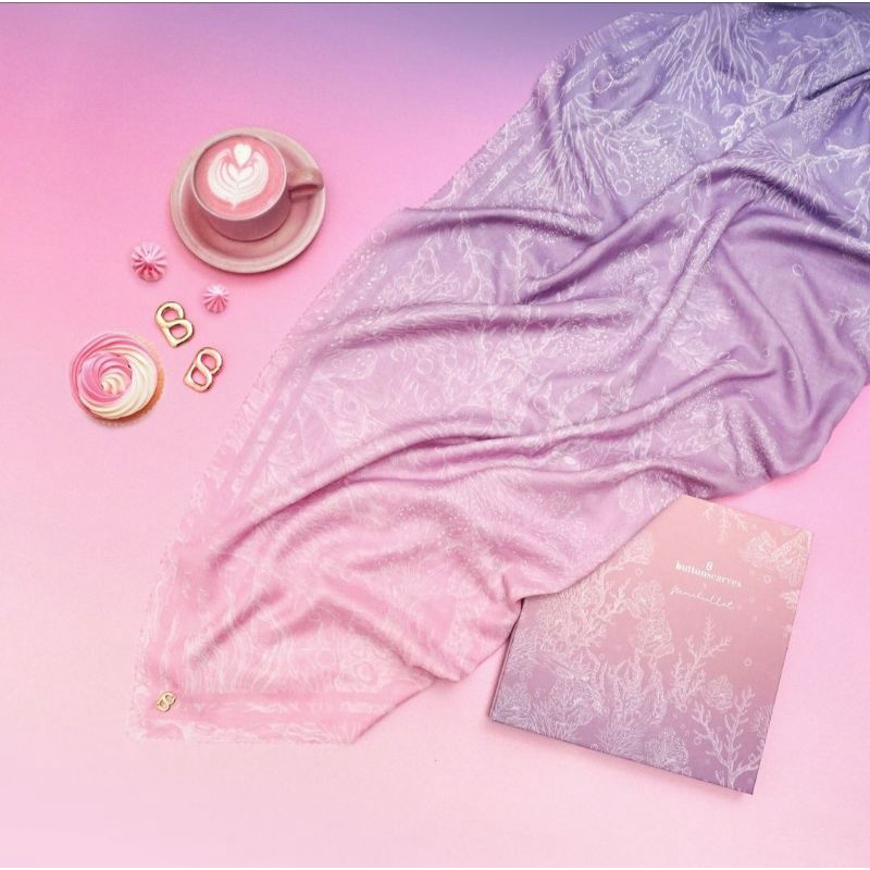El Mar Minorca Buttonscarves Pinky sky