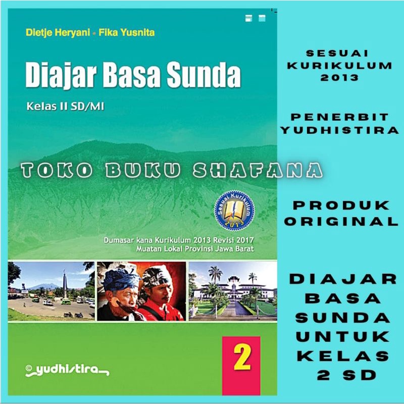 BUKU DIAJAR BASA SUNDA KELAS 1 2 3 4 5 6 SD/MI YUDHISTIRA KURIKULUM 2013