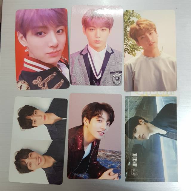 wts bts official photocard pc only album love yourself her tear answer ynwa jungkook jimin taehyung