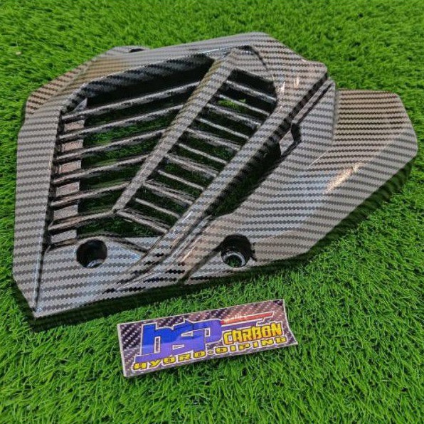 cover radiator carbon karbon hitam mirip kevlar