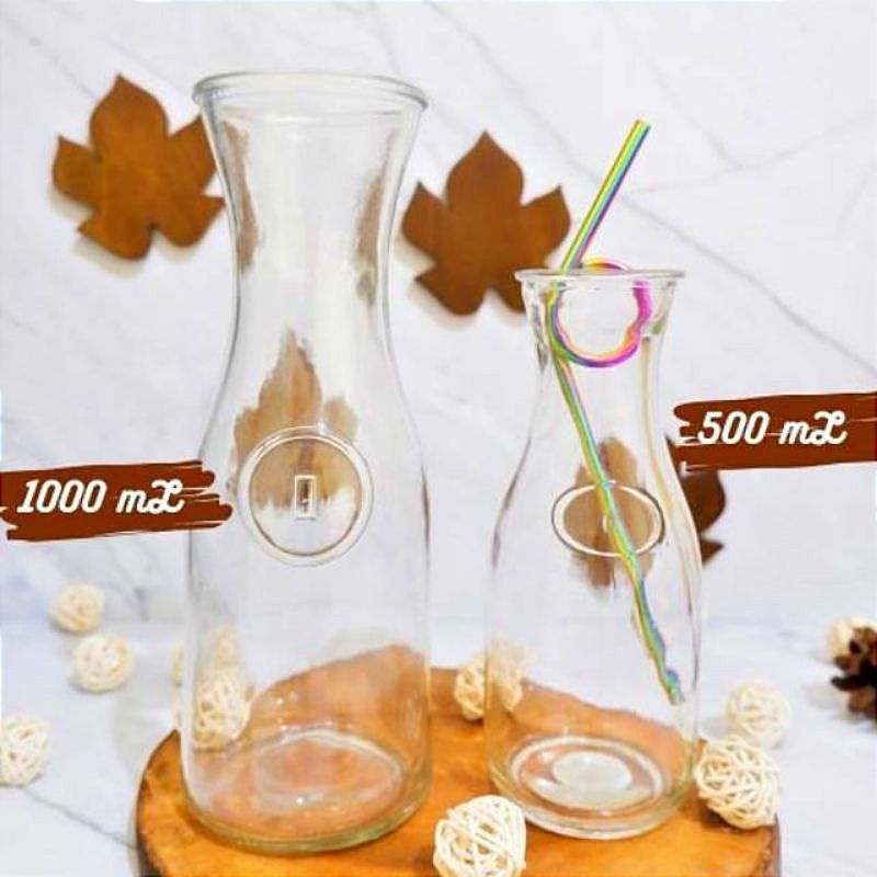 CARAFE TW 500ML 1000ML / PITHCER CAFE / ANCHOR WATER KARAFF/ GELAS JUS INFUSED WATER