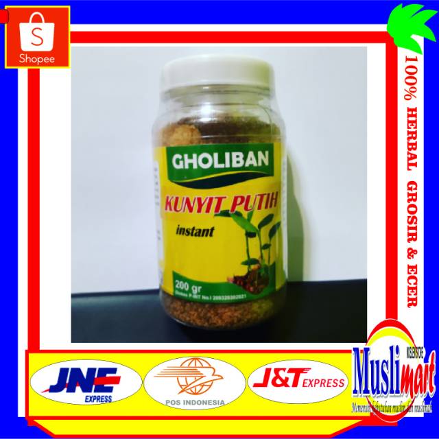 

Radang lambung Mulas Kunyit Putih Instant Gholiban 200gram