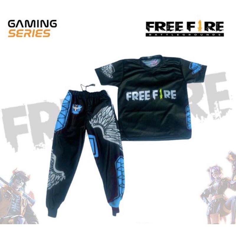Celana ff Gaming Free Fire Anak dan Dewasa Calca Angelica Malaikat Heroic Angel FF103
