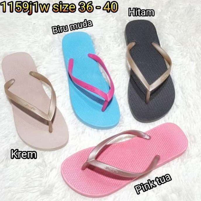 Terbaru 1159new sendal sandal jepit wanita luofu