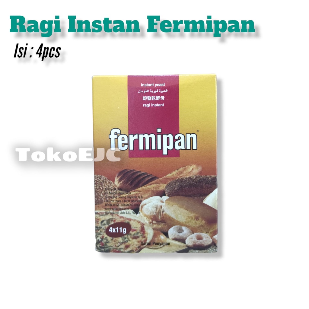 

Instant Yeast Ragi instan Fermipan 4x11 gram