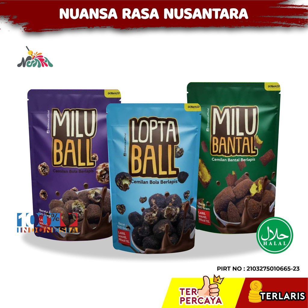 

[ TERLARIS & TERPERCAYA ] GOBANCO SNACK - Milu & Oweo 100Gram Distributor Terbesar Bandung Cimahi 1