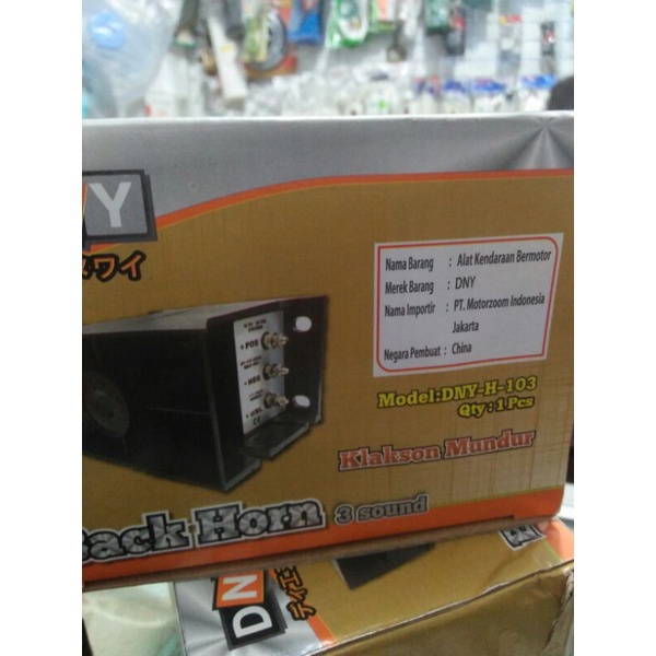 alarm  mundur 3suara  telolet 12v-24v Dc