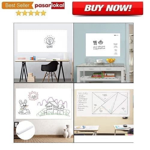 

PL - Stiker Dinding Papan Tulis Putih Whiteboard 45 x 100 cm H5AB-044