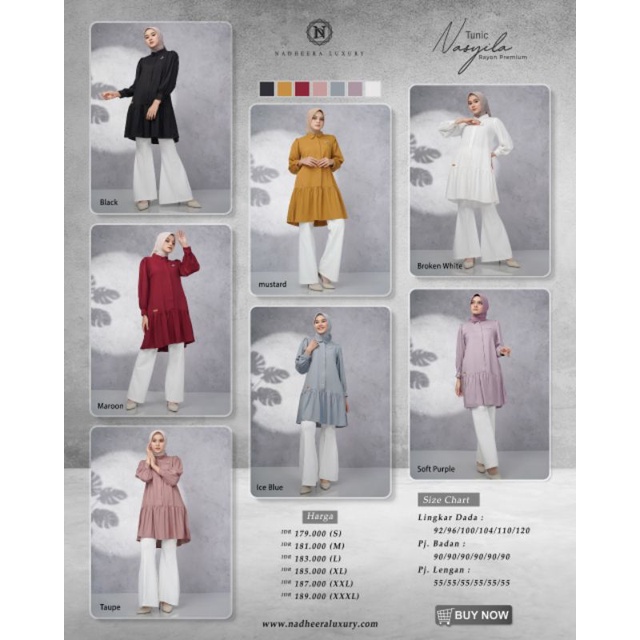 NASYILA TUNIC _ NADHERA LUXURY