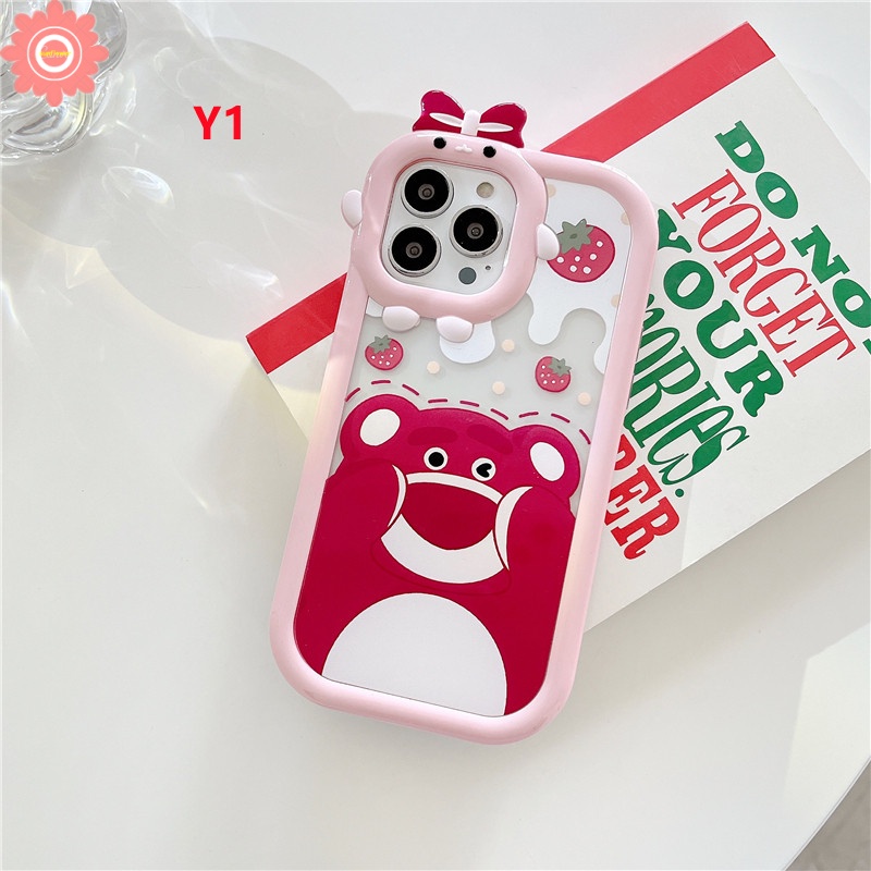 Case Desain Beruang Desney Winnie the Pooh Strawberry Untuk OPPO A17 A7 A57 A15 A15S A55 A54 A1K A17K A16 A9 A5 A16s A31 A5S A12 A3S A16 A95 A12 A6E A62 A96E A3 Az 7a 4F A76 Buku Literatur Dalam Bahasa Mandarin