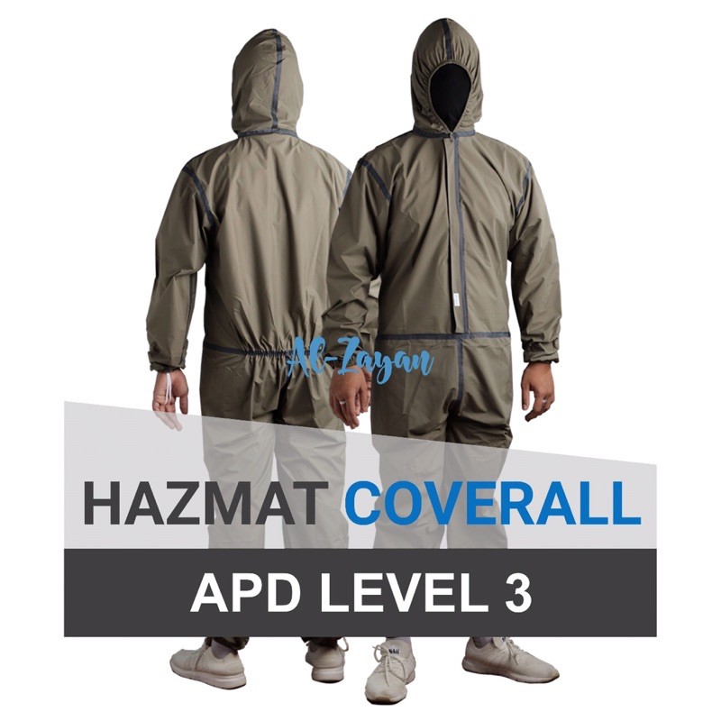 Al Zayan Hazmat Suit Coverall APD Level 3