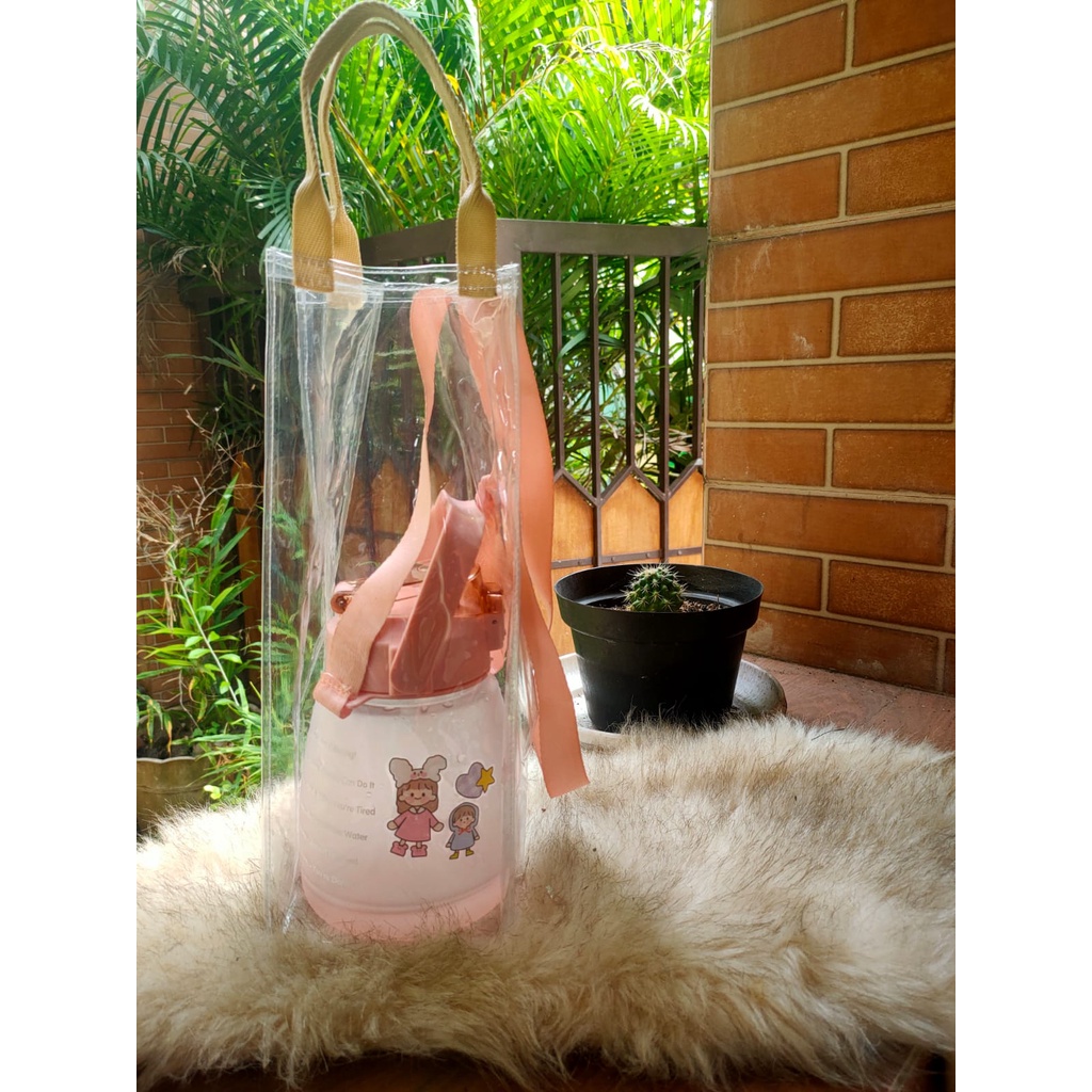 tas mika botol minum viral tumbler 2 liter size 12*12*33 cm