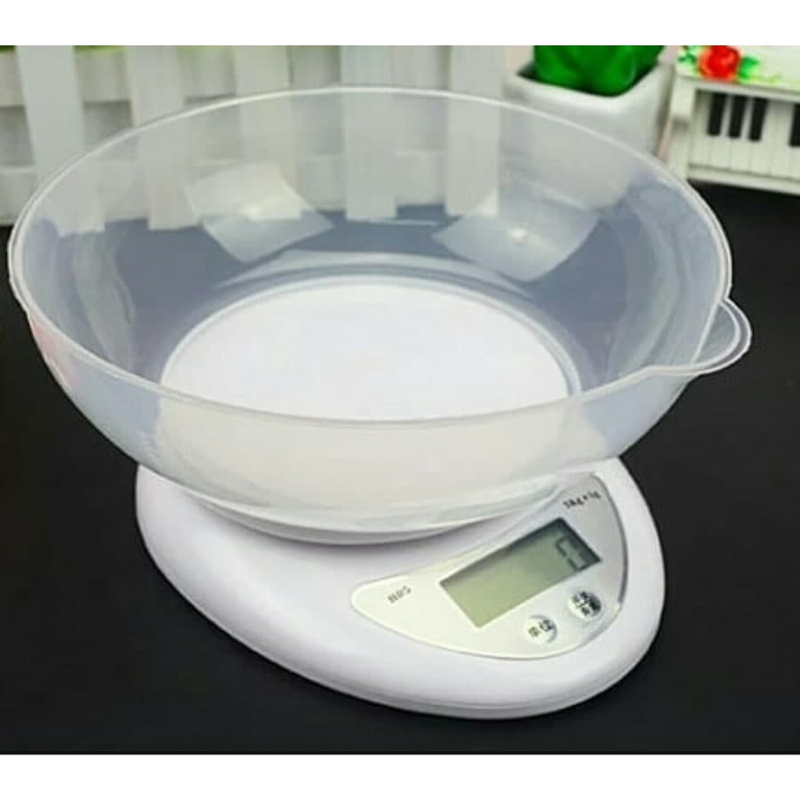 Timbangan Dapur Digital MANGKOK / Timbangan Kue 5KG Timbangan Digital