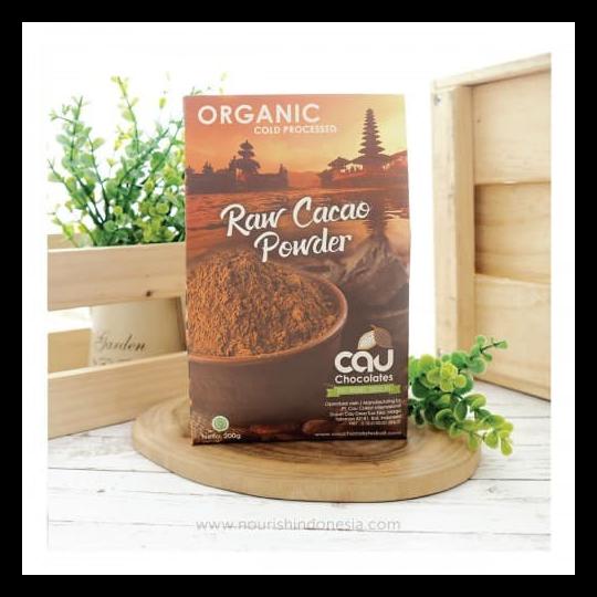 

TERBARUU!! Cau Chocolate, Organic Raw Cacao Powder 200gr SALE