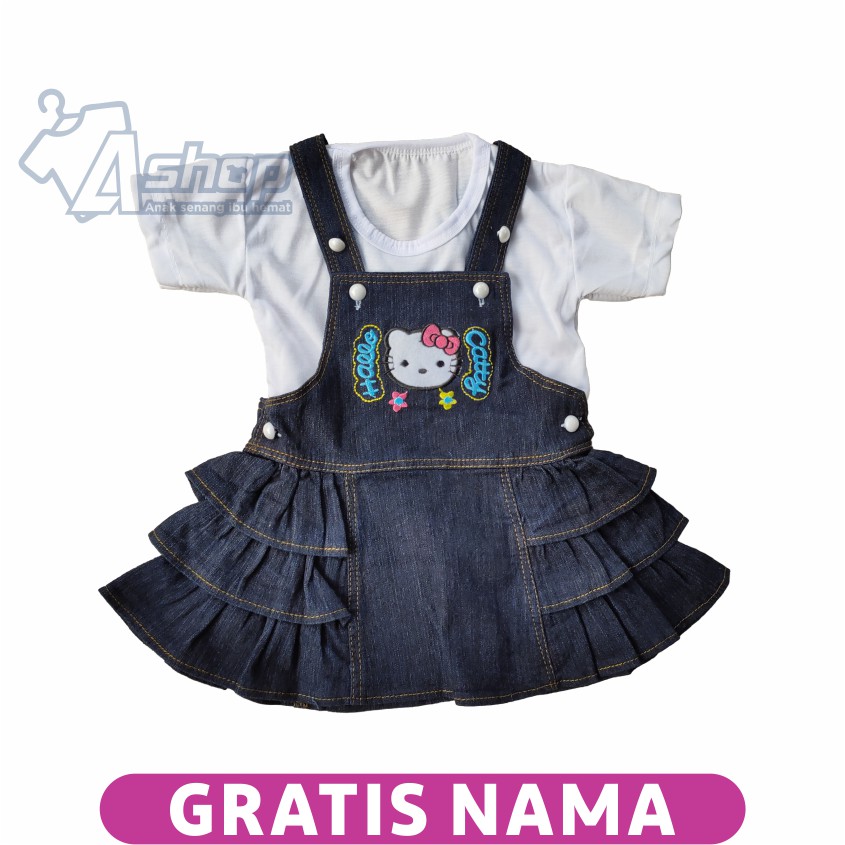 Jumper Levis Bayi Hello Kitty