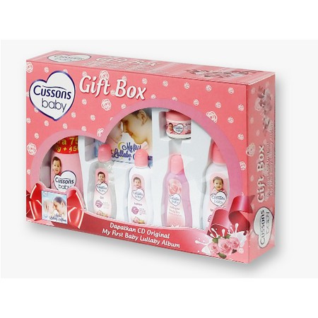 Cussons baby gift box murah - paket perlengkapan mandi bayi