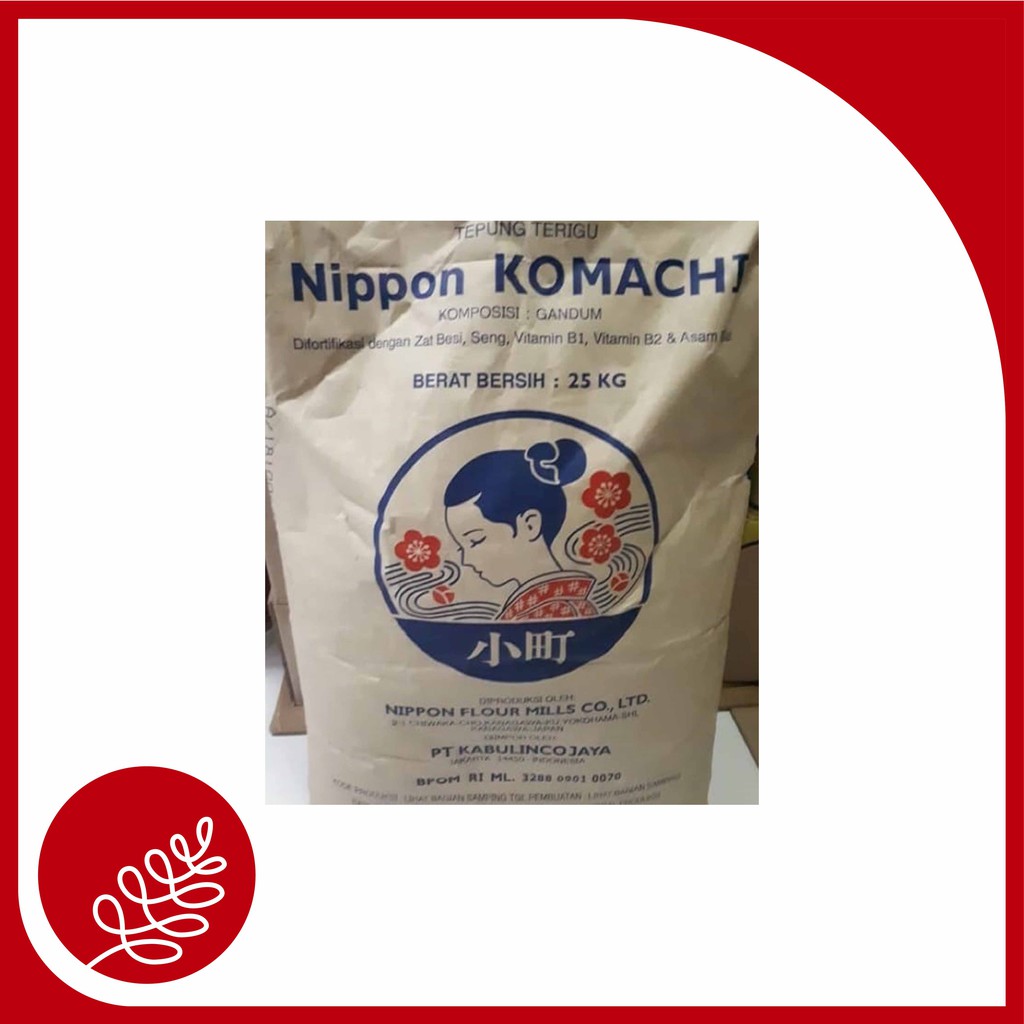 

TEPUNG TERIGU KOMACHI EX. JAPAN 25KG / MAKANAN / BAHAN POKOK / TEPUNG TERIGU