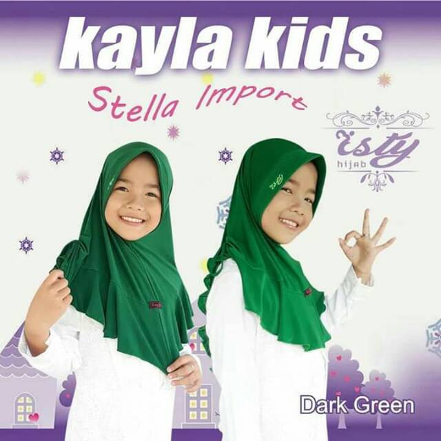 KAYLA KIDS BY ISTY HIJAB | HIJAB ANAK TERMURAH |BERGO ANAK
